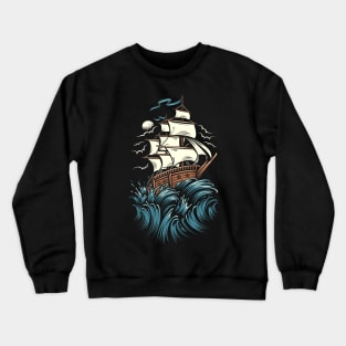 Night Pirate Crewneck Sweatshirt